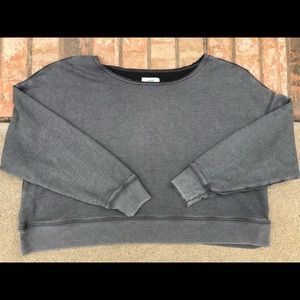 Aerie cropped sweatshirt